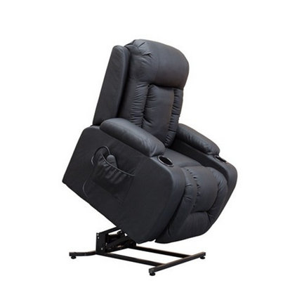 Fauteuil inclinable électrique en cuir PU 7027A