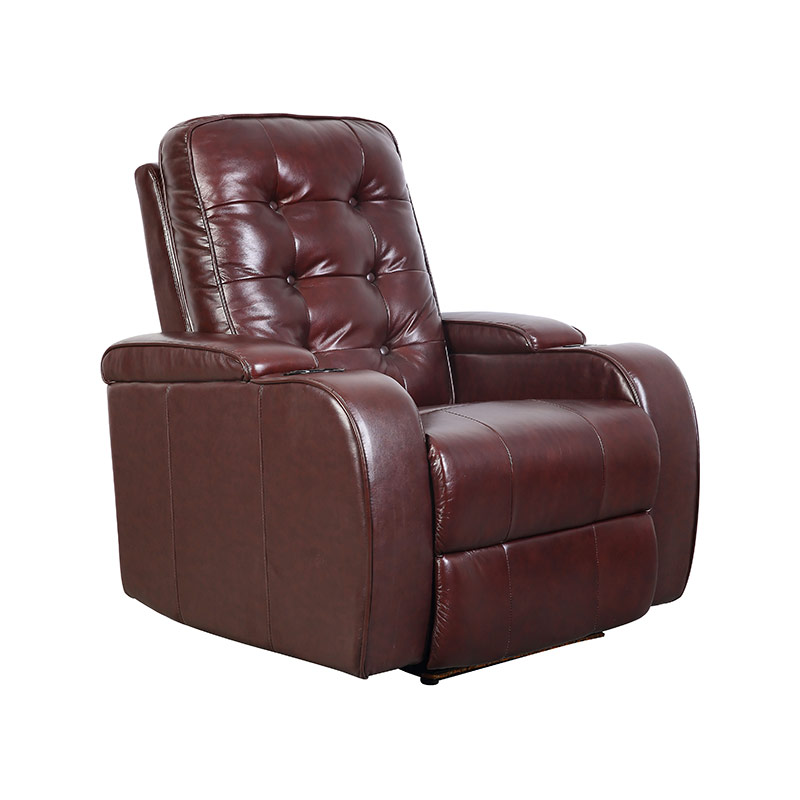 Fauteuil inclinable manuel en cuir gel haute performance