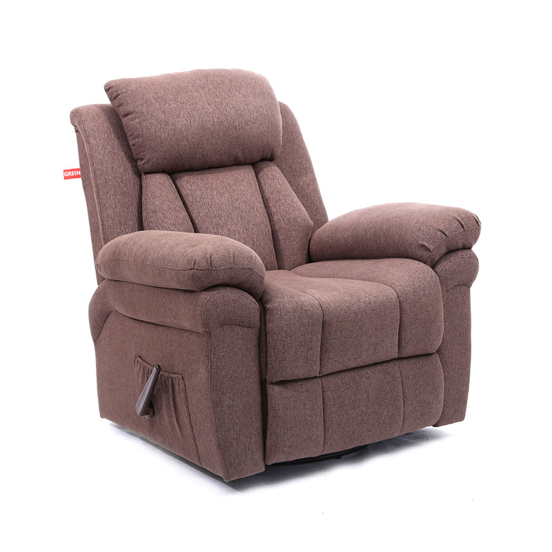 7132A Fauteuil inclinable pivotant et berçant à 5 modes de massage